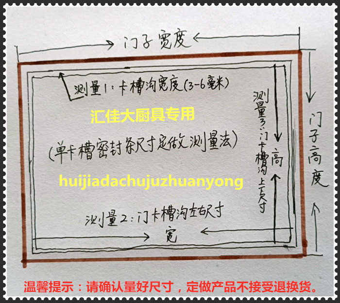四门六门冰柜密封条，厨房不锈钢工作台的秘密武器！️