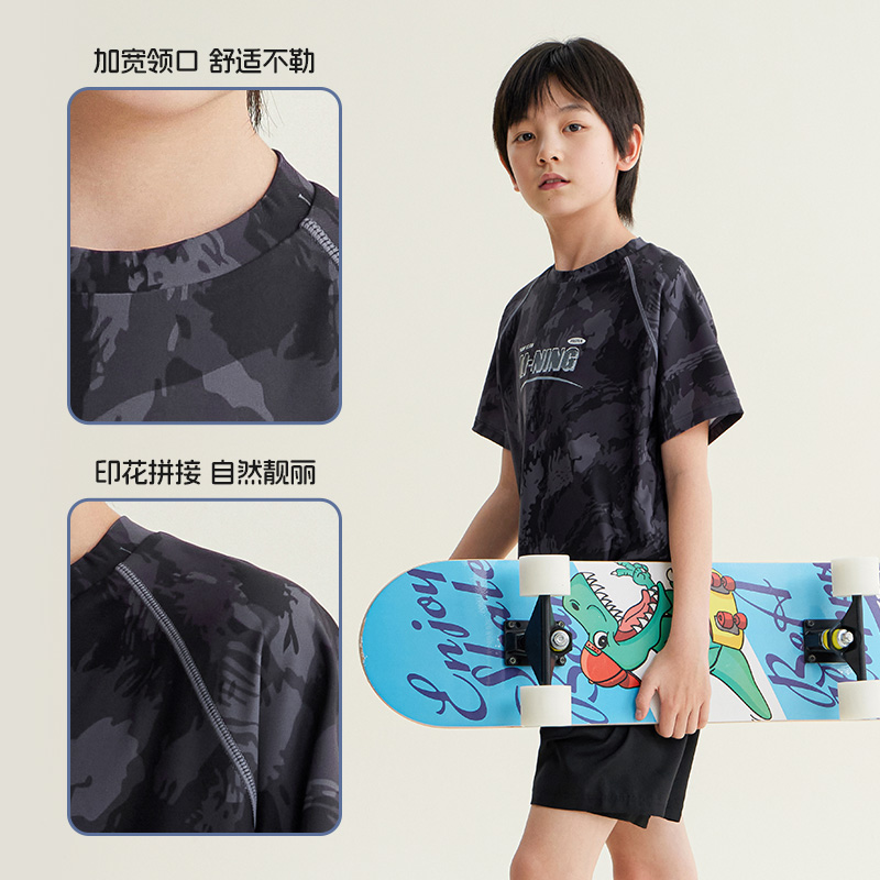 李宁泳裤竞速新款男士泳衣套装，夏日必备！‍♂️