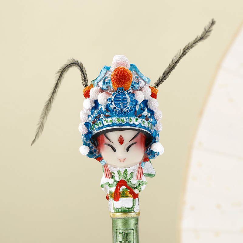 京剧脸谱笔：传承中国风的特色礼品，送给外国朋友的小礼物