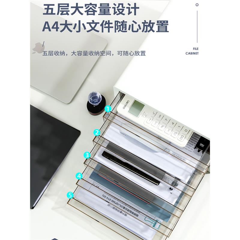 得力PB100桌面文件柜：高效办公的秘密武器，你还在犹豫什么？