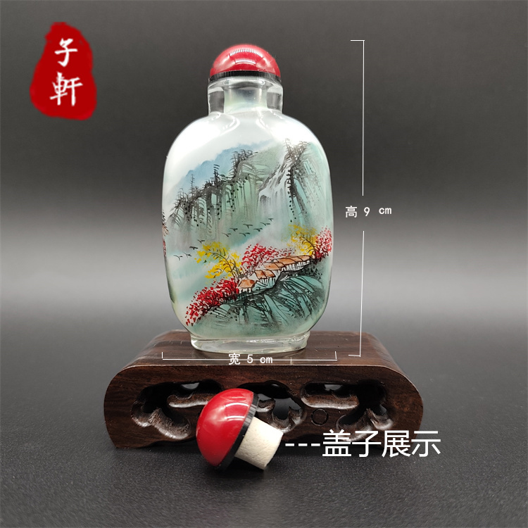 官方正品罕有！可口可乐清明上河图限量版内绘内画艺术纪念水晶瓶，收藏界的艺术品？