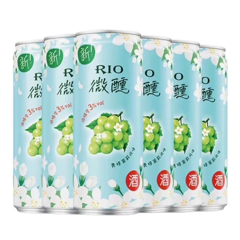 微醺时刻，锐澳RIO鸡尾酒带你走进白桃白兰地的甜美世界✨
