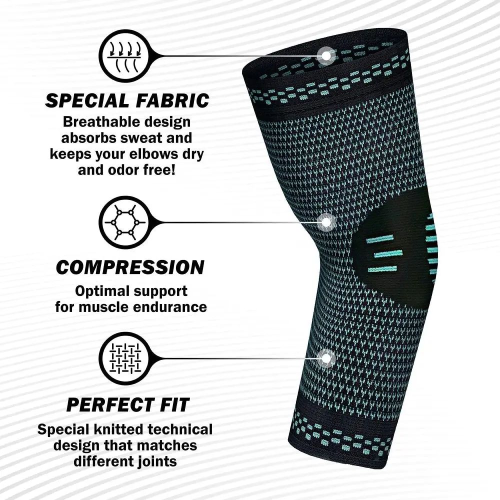 1Pcs Fitness Elbow Brace：拯救你的肘部疼痛，运动党必看！