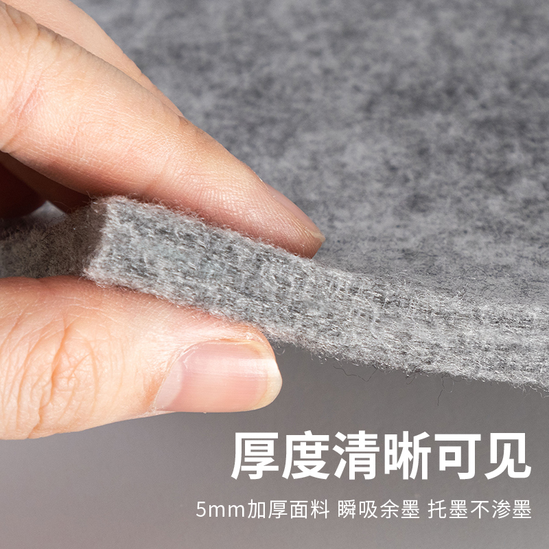 加厚大尺寸书画毛毡垫：练字绘画必备神器，国画宣纸的完美搭档！