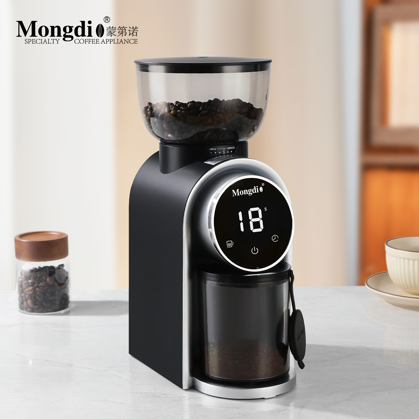 Mongdio电动磨豆机：解锁咖啡新体验，让每一杯都是精品☕️