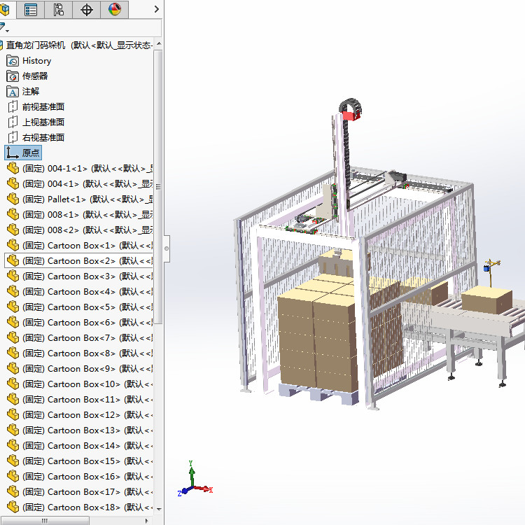 全自动码垛机搬运机器人：工业革命新宠，解放双手的神器！