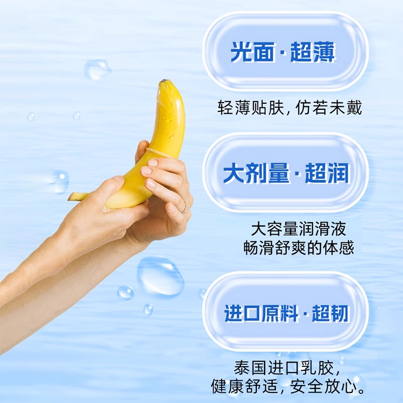 名流玻尿酸避孕套：超薄裸入新体验，安全又享受！