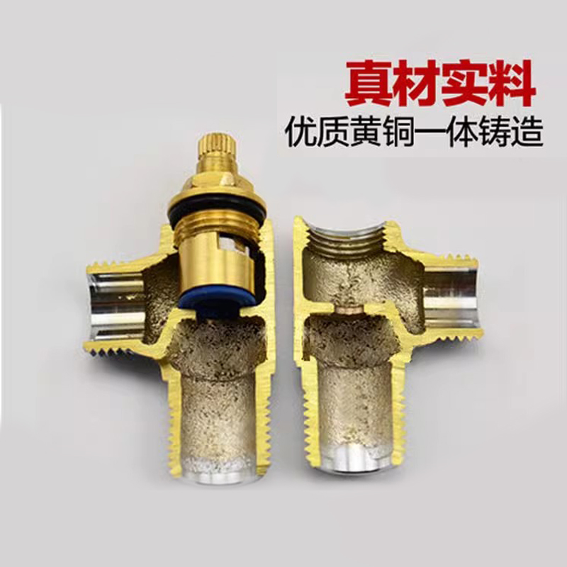 九牧全铜三通角阀：家庭用水新升级，开启智能生活新篇章！