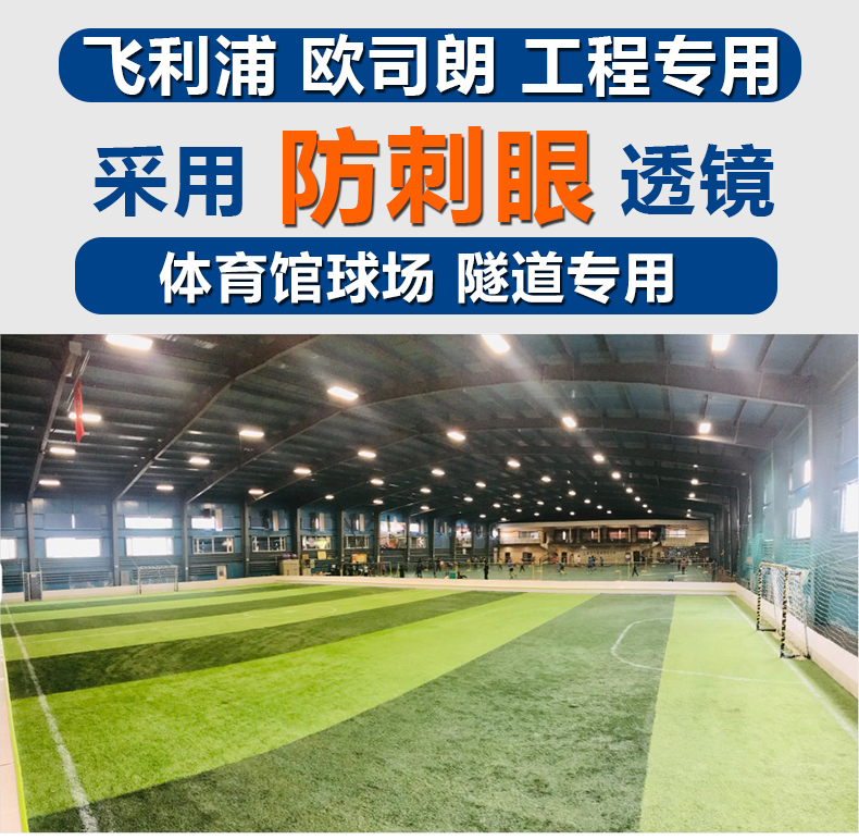 飞利浦隧道灯模组500W大功率投光灯：户外防水球场灯高杆路灯的照明革命！