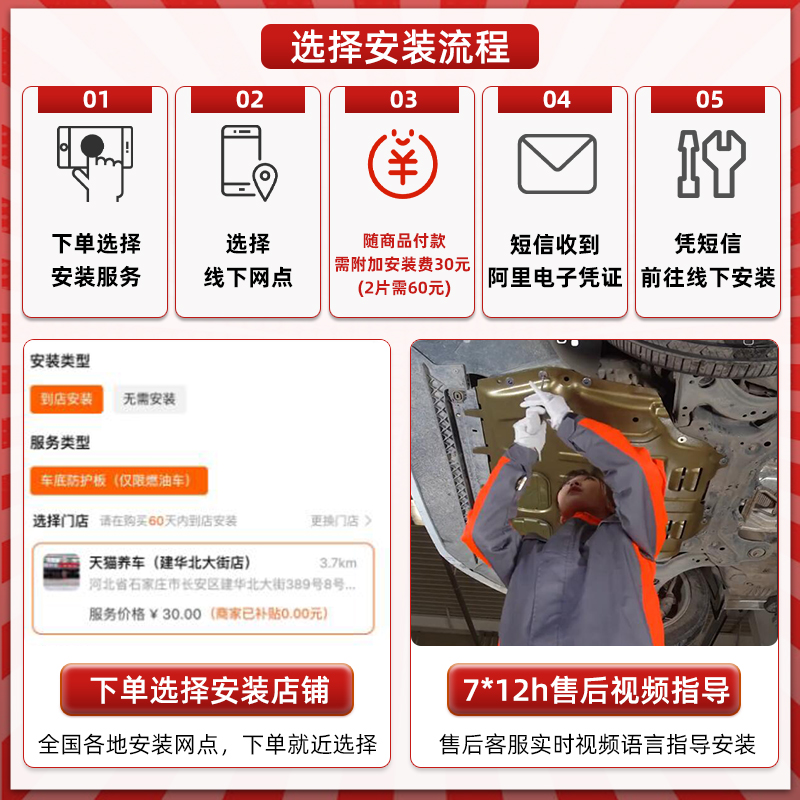 新翼虎发动机下护板：守护爱车的隐形战甲️