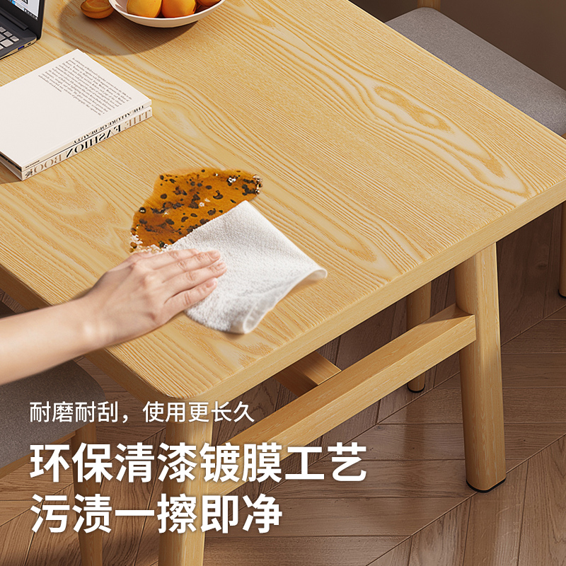 北欧风餐桌，小户型的完美搭档，出租房也能享受家的感觉！️