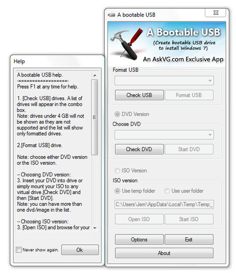 A Bootable USB0.9.6.508 Beta