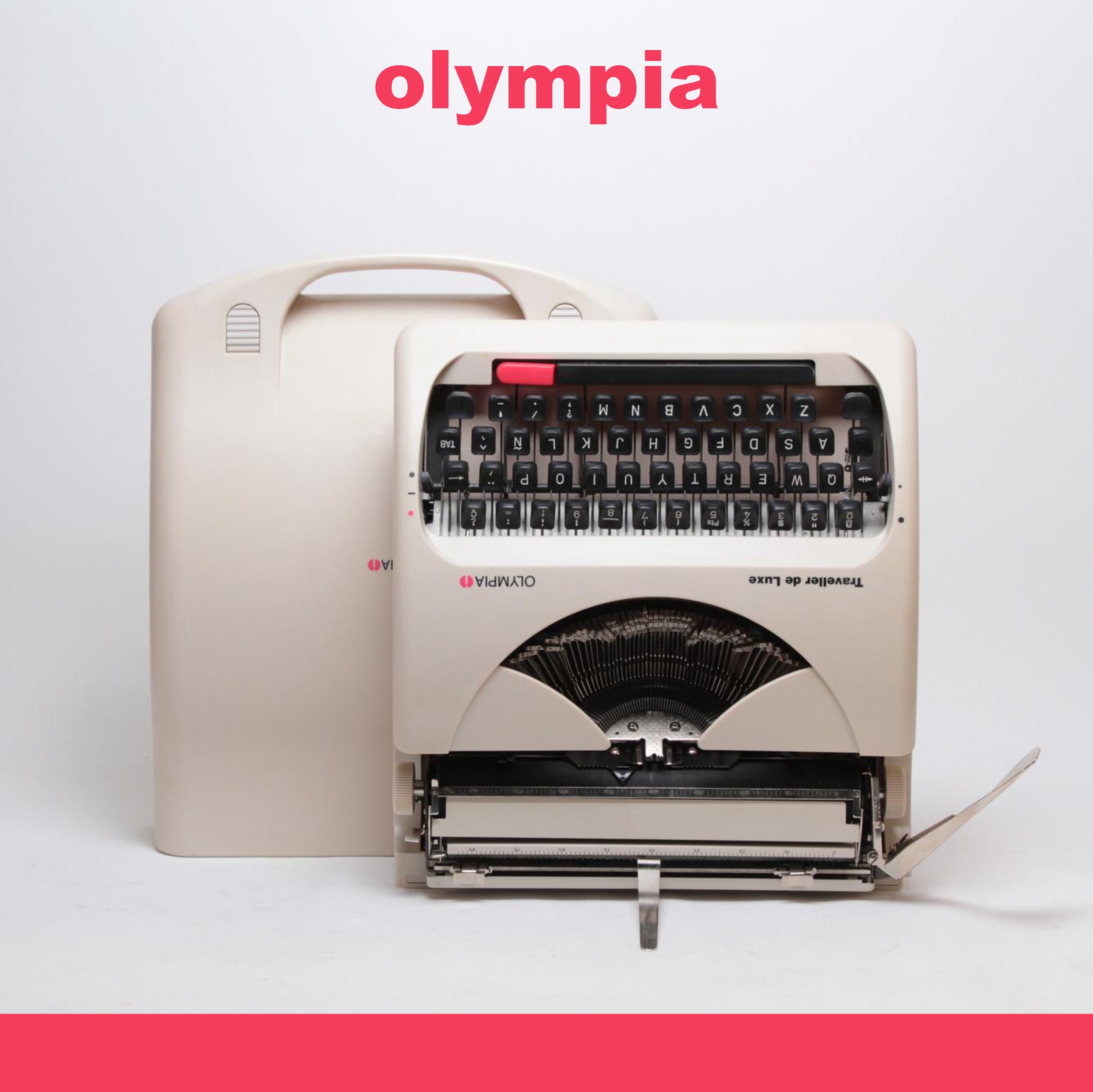 奥林匹亚OLYMPIA机械打字机：复古魅力，书写情怀