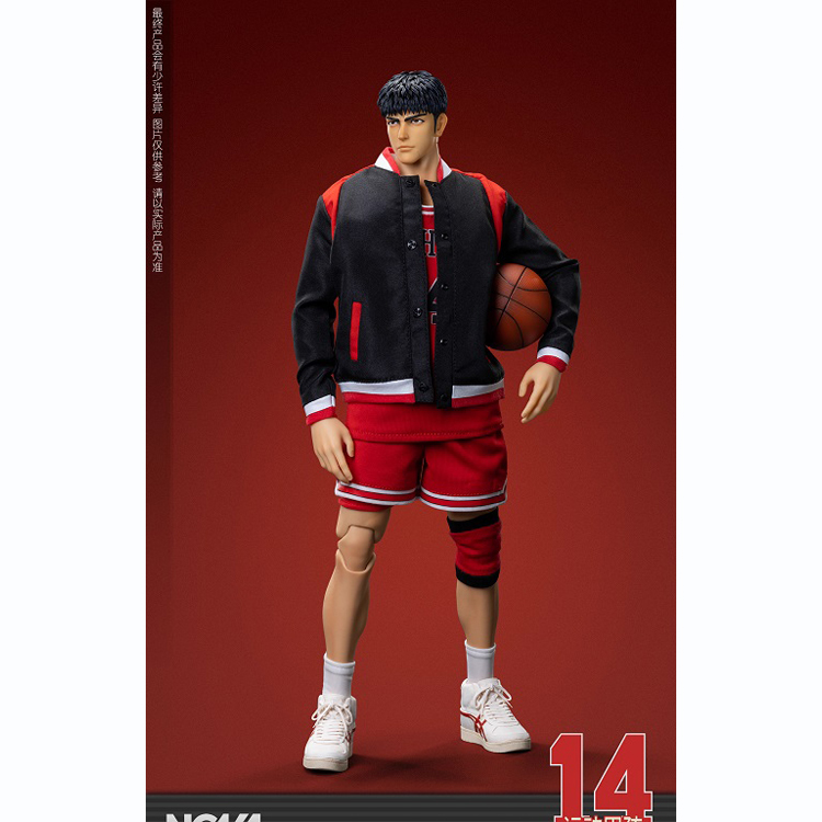 补款NOVA Studio 14号运动男孩灌篮高手三井寿1/6可动人偶，燃爆你的收藏柜！