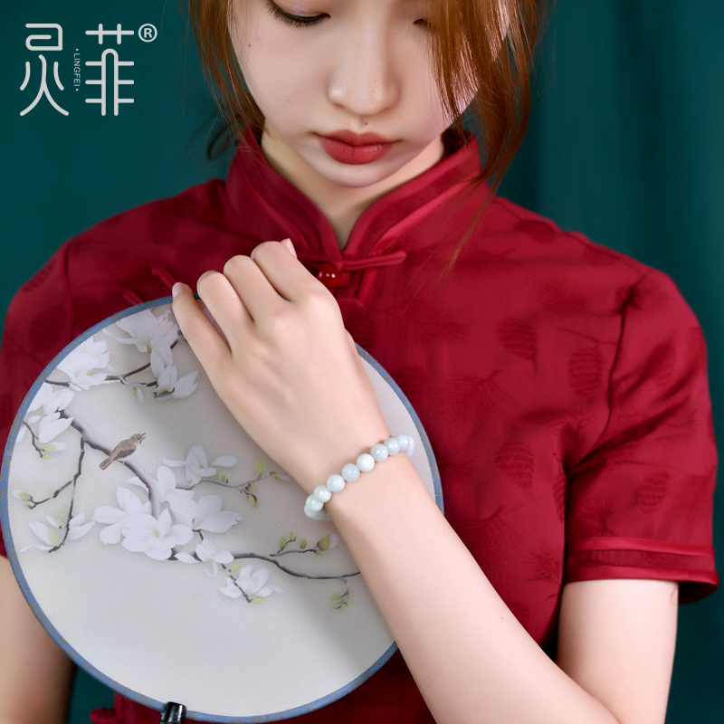 缅甸翡翠A货：探寻高端油青手串背后的神秘魅力