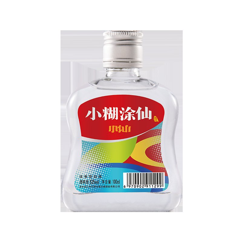 小糊涂仙小仙白酒52度100ml：微醺的秘密武器，一口即醉的诱惑