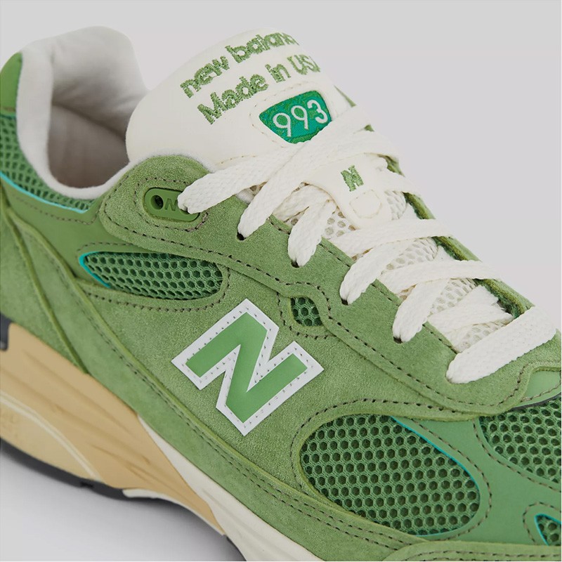 New Balance 993 NB 绿色低帮：复古减震，美产U993GW的潮流秘籍