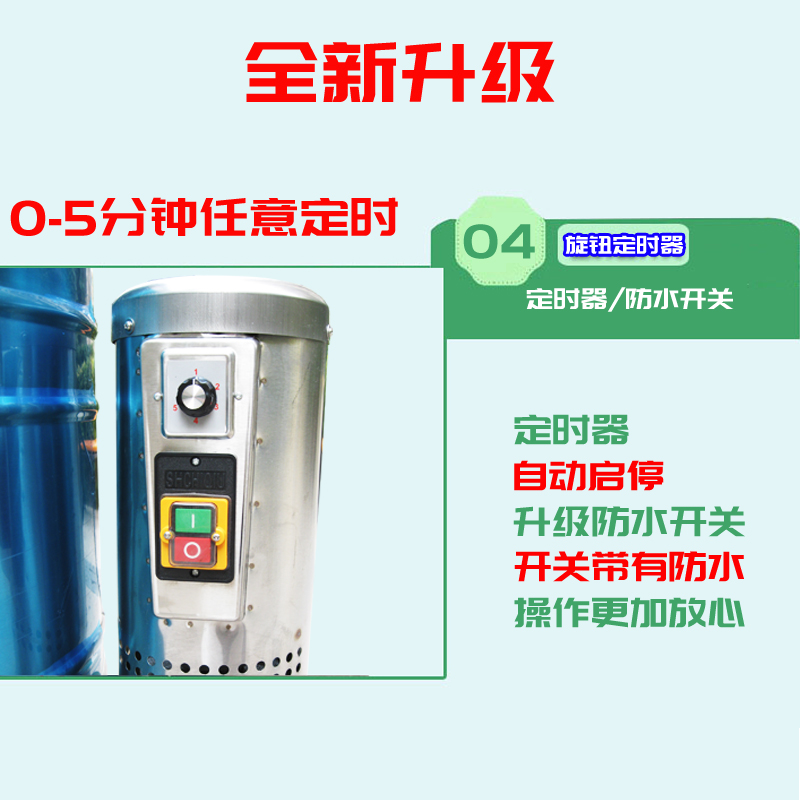 30公斤大容量不锈钢甩干桶，大型工业脱水机，单甩离心机大功率甩干机，解放双手的秘密武器！