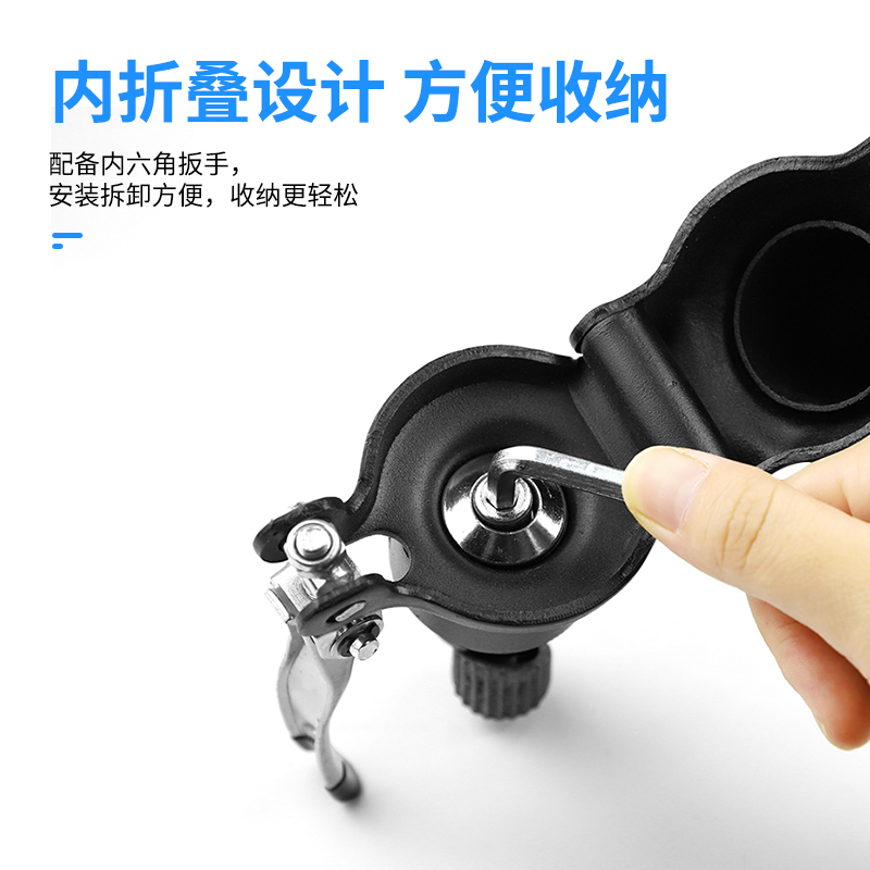 折叠自行车把立的秘密武器：22.2/25.4立管配件，解锁便携骑行新姿势！