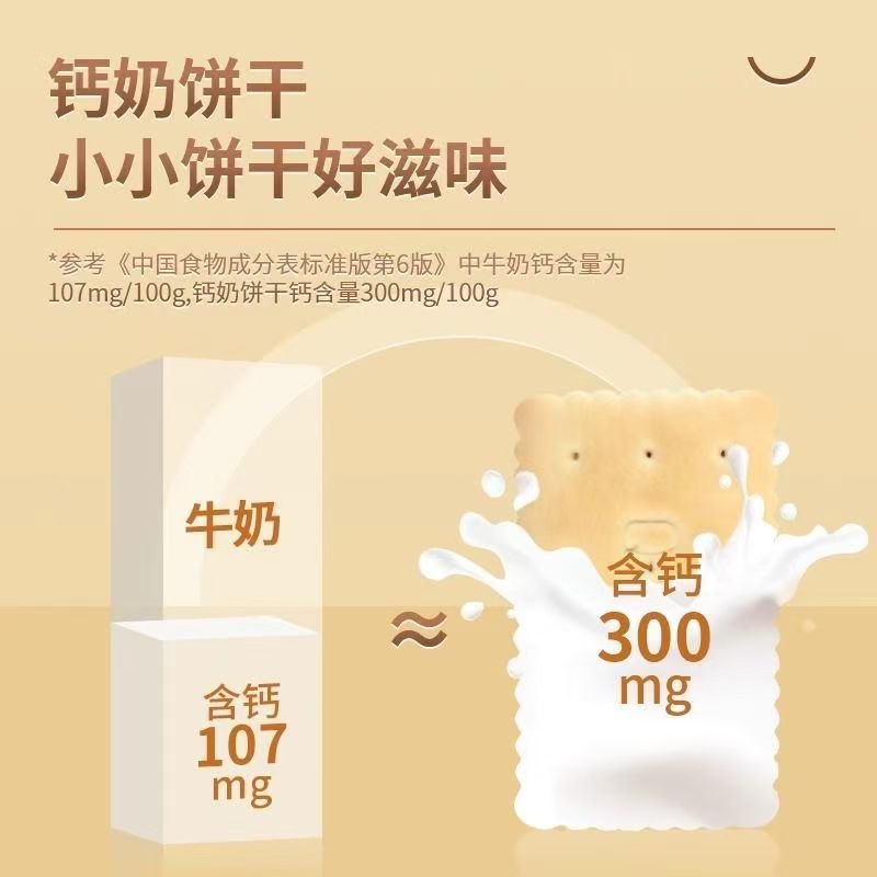 青食钙奶饼干：山东青岛特产，一口满满的童年回忆与营养补给站！