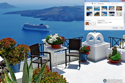 Santorini Greece Windows 7 Theme1.00