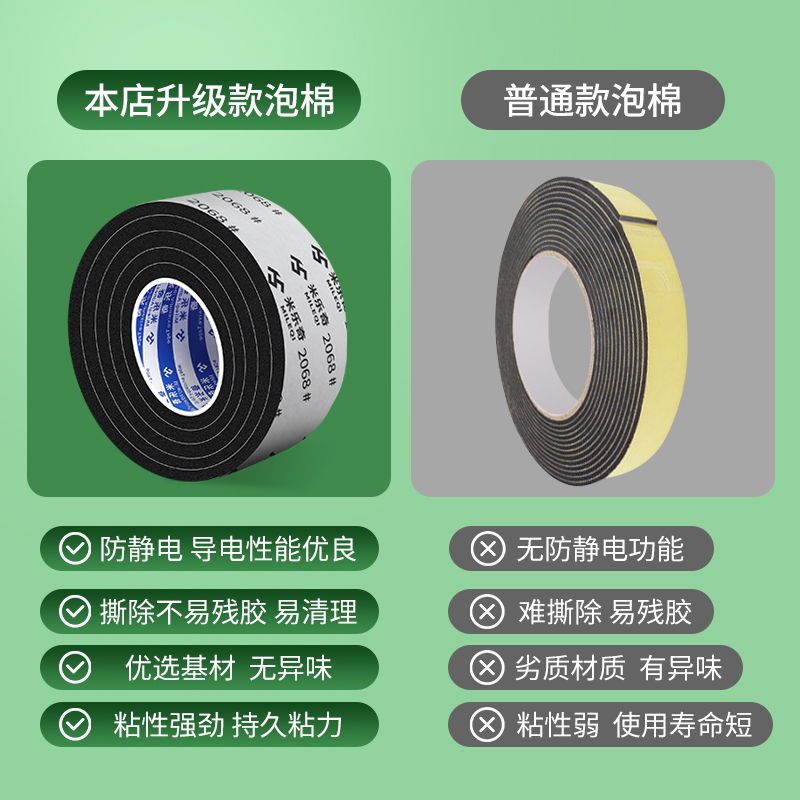 黑色EVA泡棉：防静电神器，定制你的专属保护方案！
