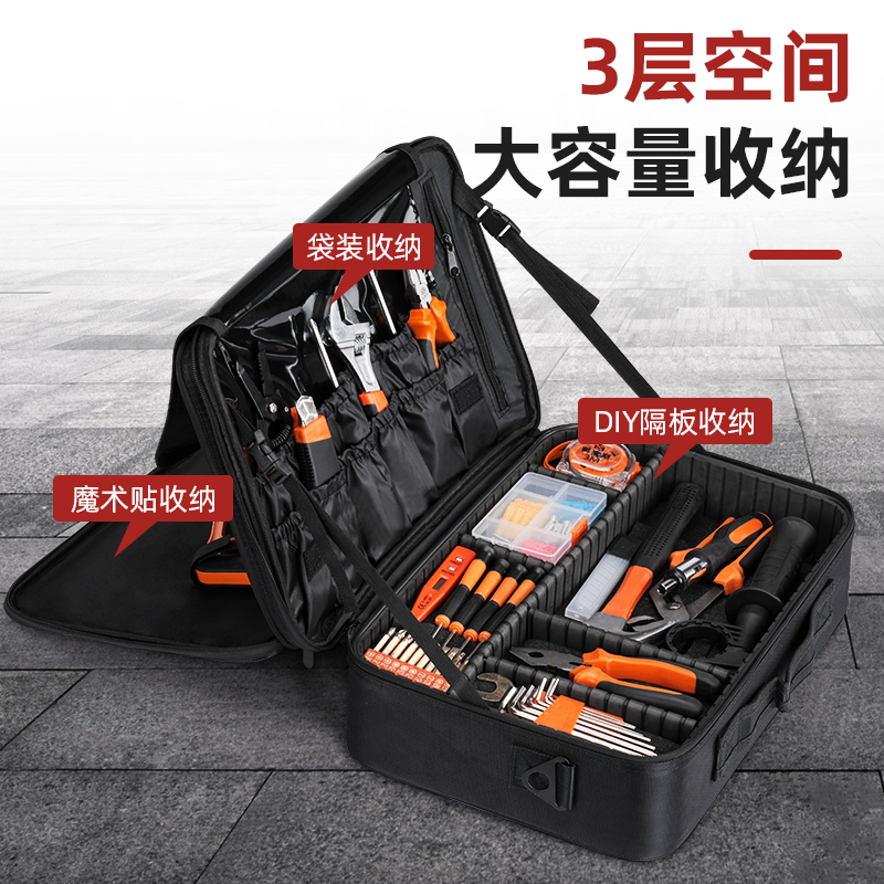 EDGAR工具包：大号牛津布多功能维修神器，你的随身工作伙伴！