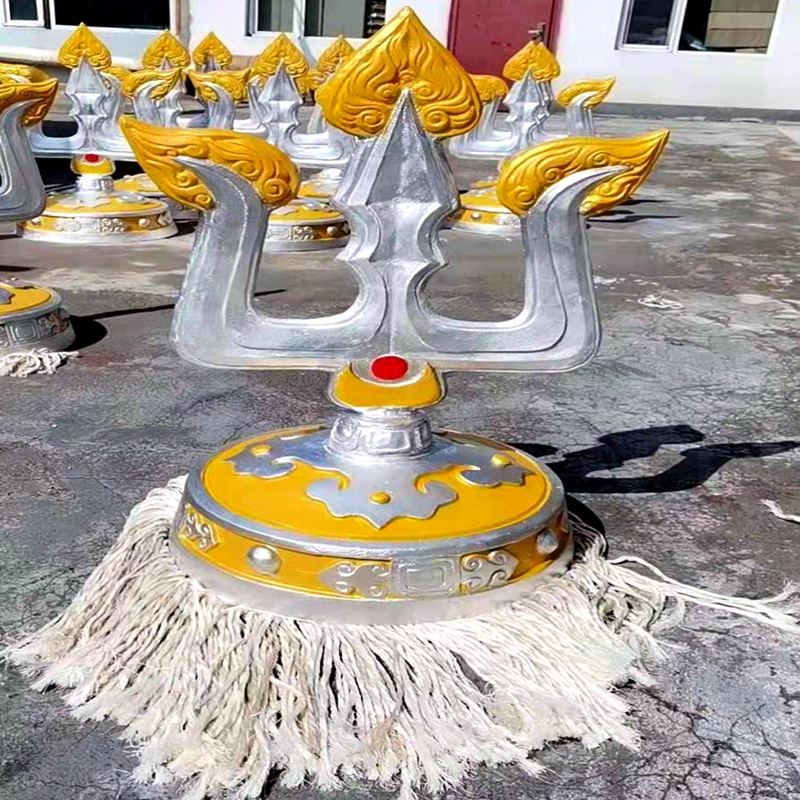 苏力德苏鲁锭战旗：蒙古风情桌面艺术，传承千年草原文化