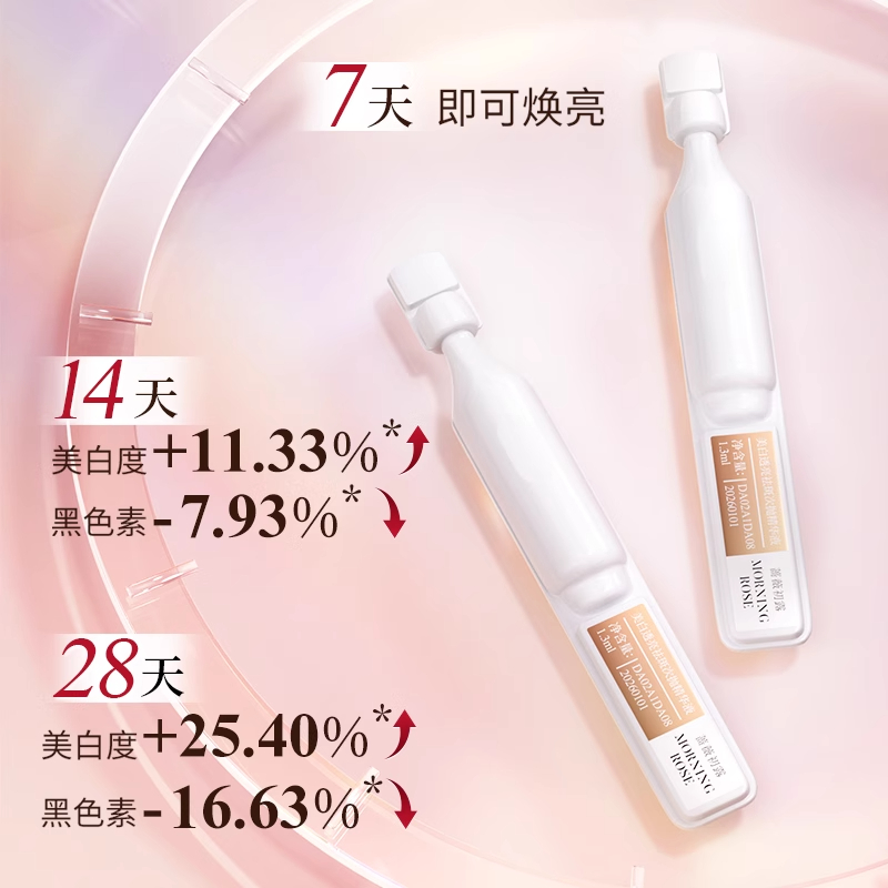 蔷薇初露次抛精华液真香警告！美白透亮+祛斑黑科技，素颜也能发光✨