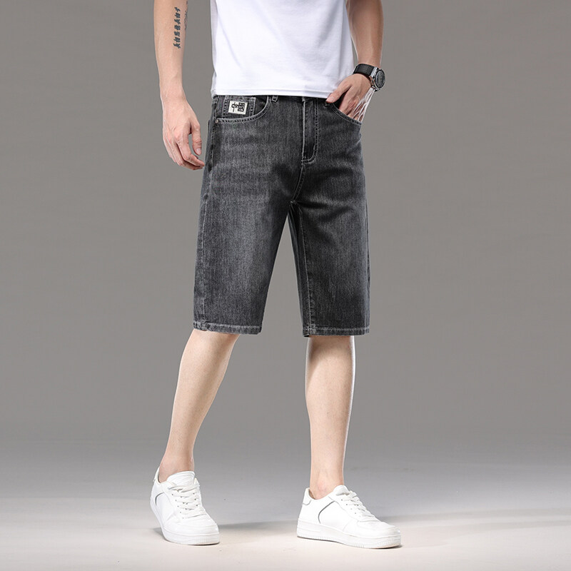 利郎2025夏季新品：男士短裤，宽松五分牛仔裤，复古休闲新潮流！