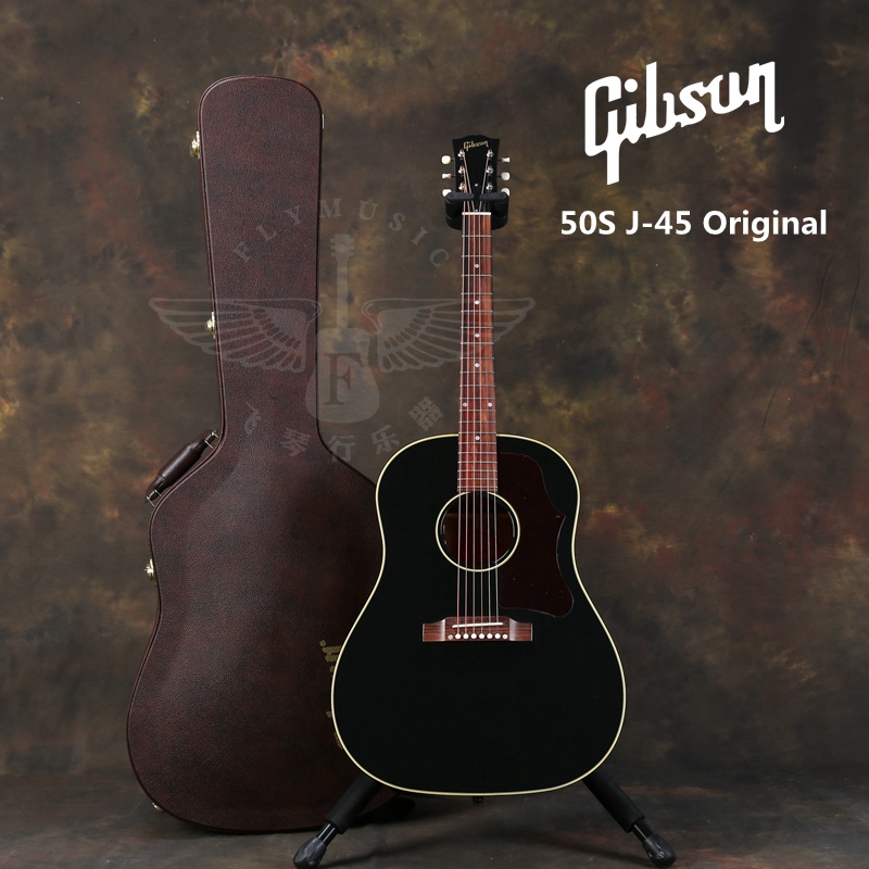 GIBSON吉普森J-45左手L-00 Studio Standard Original LG-2：摇滚乐手的梦想吉他，打造你的音乐传奇！