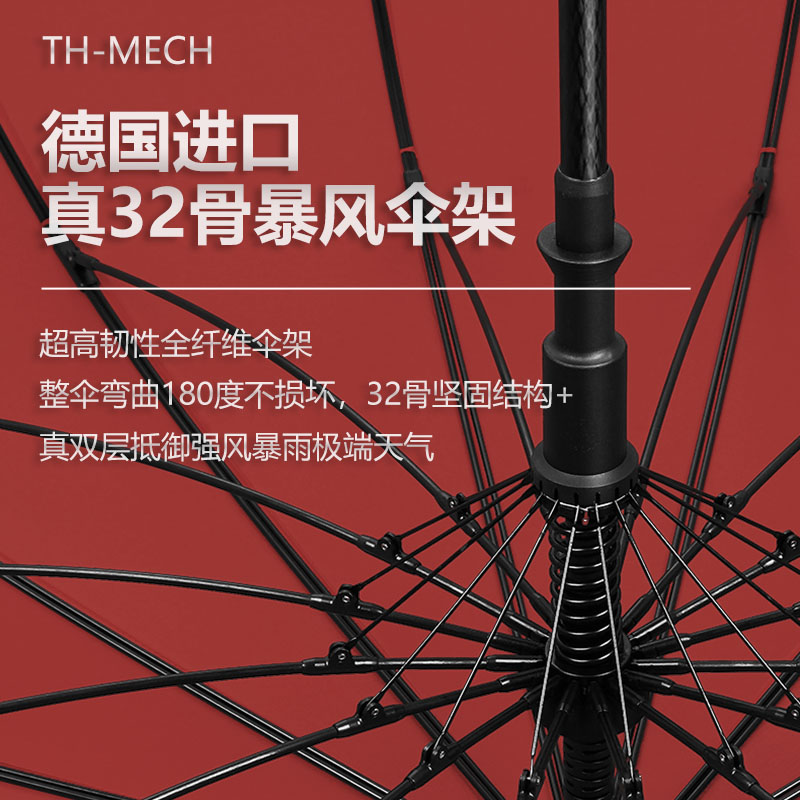 德国天珩机械MECH超厚全自动雨伞：撑起你的风雨无阻！️