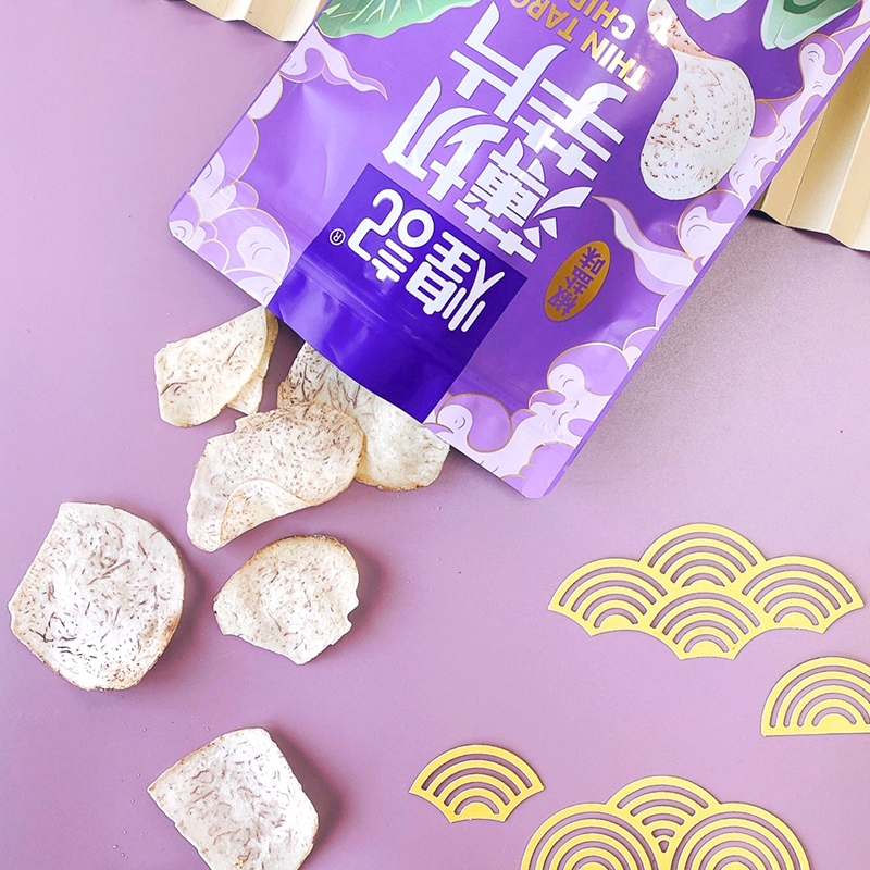 香港煌记薄切芋片：网红零食界的香辣诱惑，让你一口接一口！️