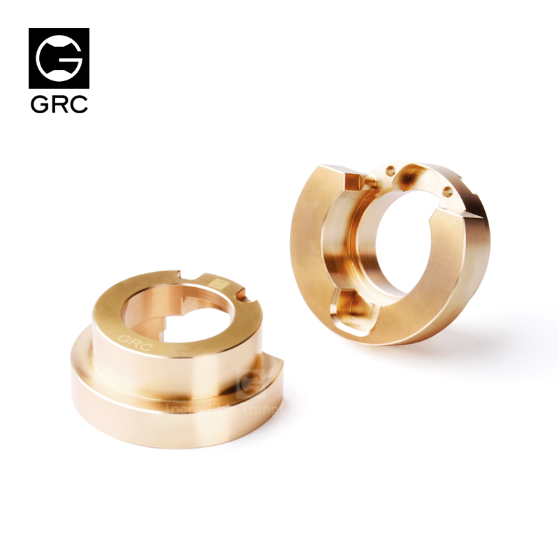 GRC TRX4桥边配重块 初级款G2 115g 转向铜块 黄铜配重，赛车迷必备神器！️✨