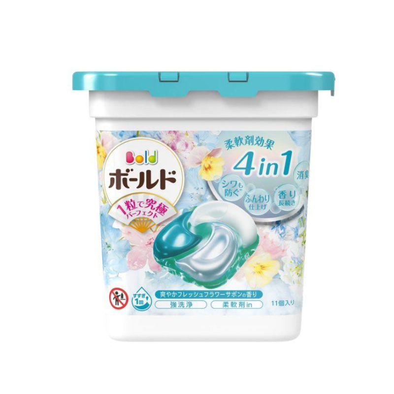 日本原装进口P&amp;G宝洁4D洗衣凝珠：花香去污，衣物焕新，你还在等什么？