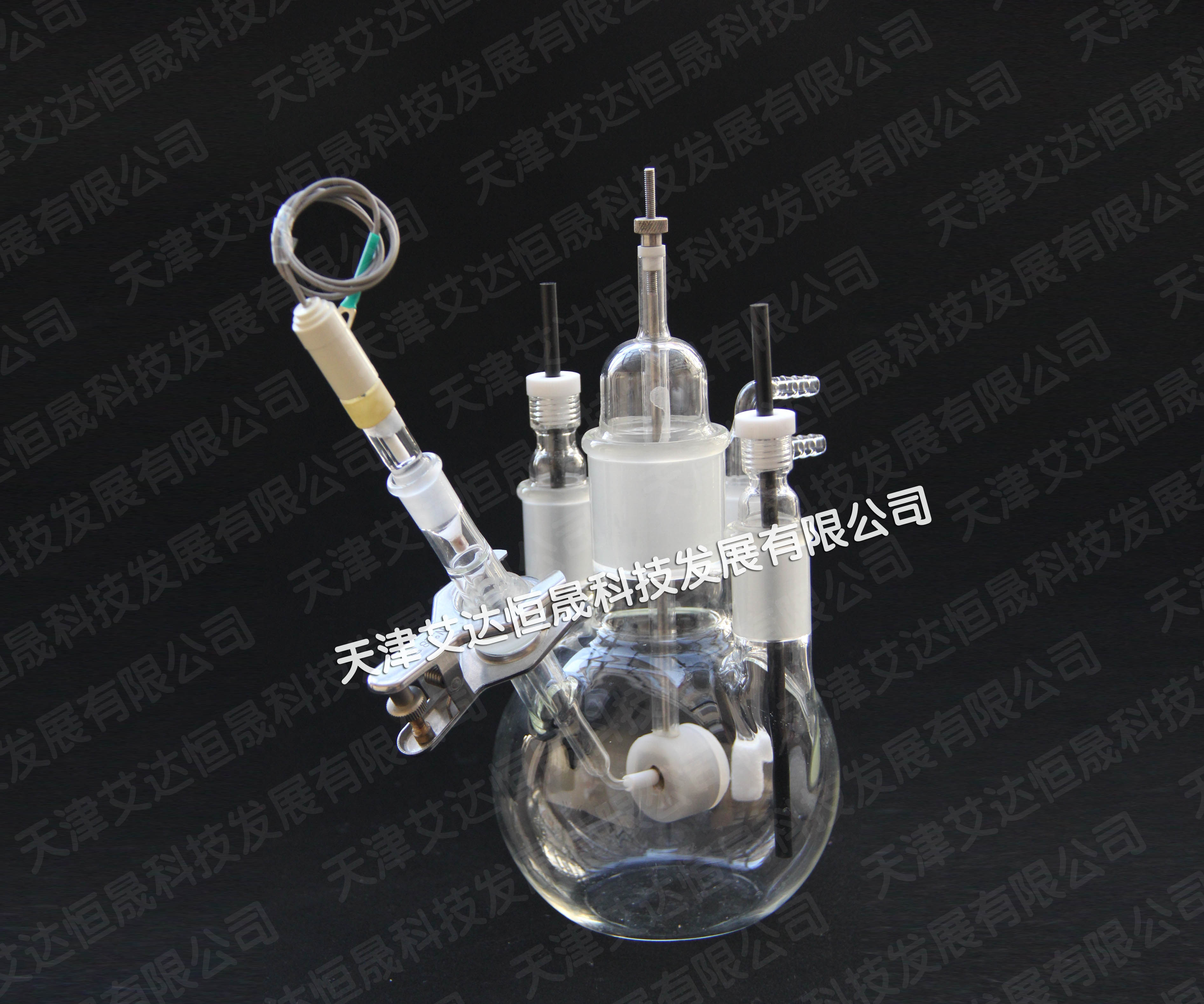 天津艾达恒晟五口腐蚀测试电解池F500：实验室必备神器，原厂直发保障品质！