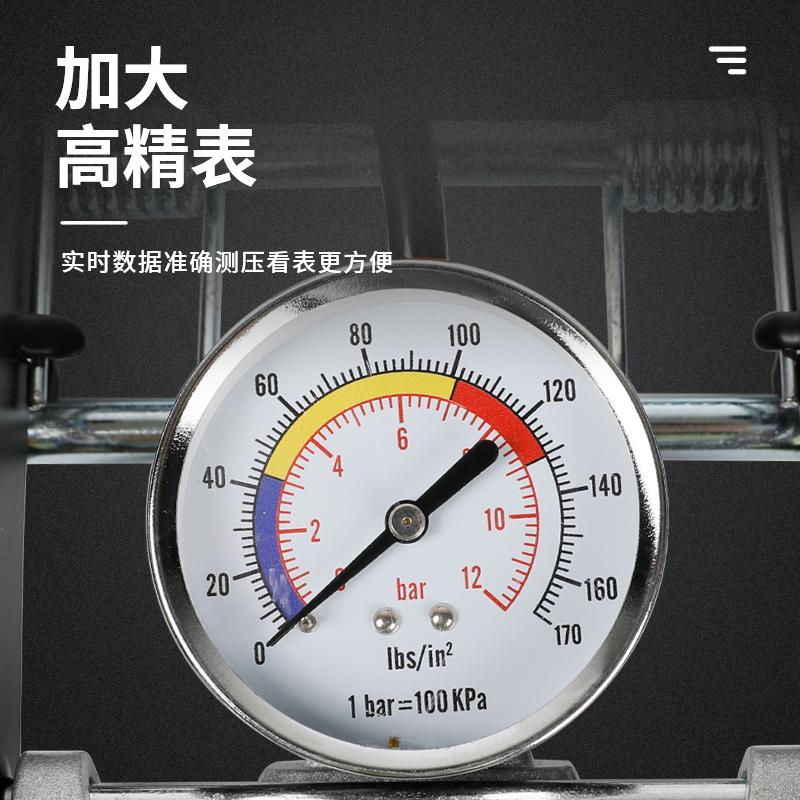 欧耐4411LB脚踩打气筒：便携高效，轻松搞定你的轮胎问题！
