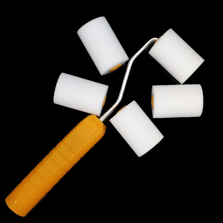 4寸滚筒刷真的香！乳胶漆涂墙神器，新手也能轻松上手