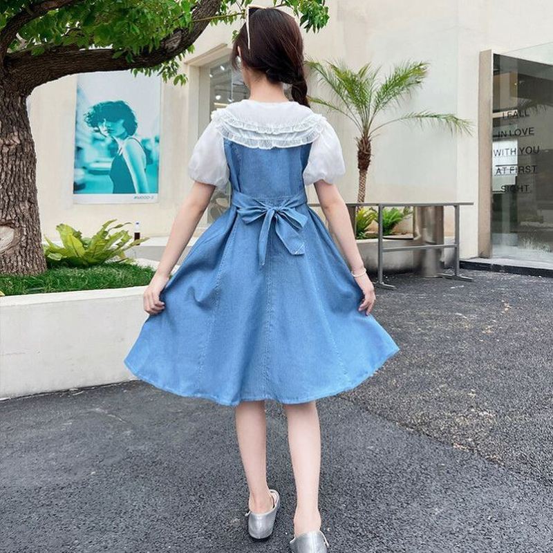清仓韩系女童连衣裙2025夏装新款：公主女孩的梦幻之选！