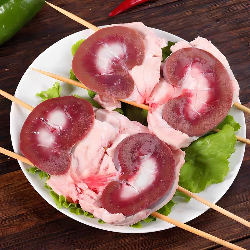 原油羊腰子新鲜羊肾：烧烤必备，内蒙直供，顺丰速达，让你在家也能尝到地道美味！