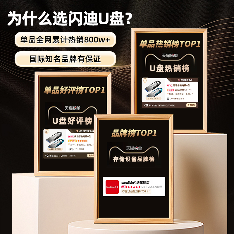 闪迪车载U盘：小巧身姿，大容量安全守护，解锁车生活新玩法！