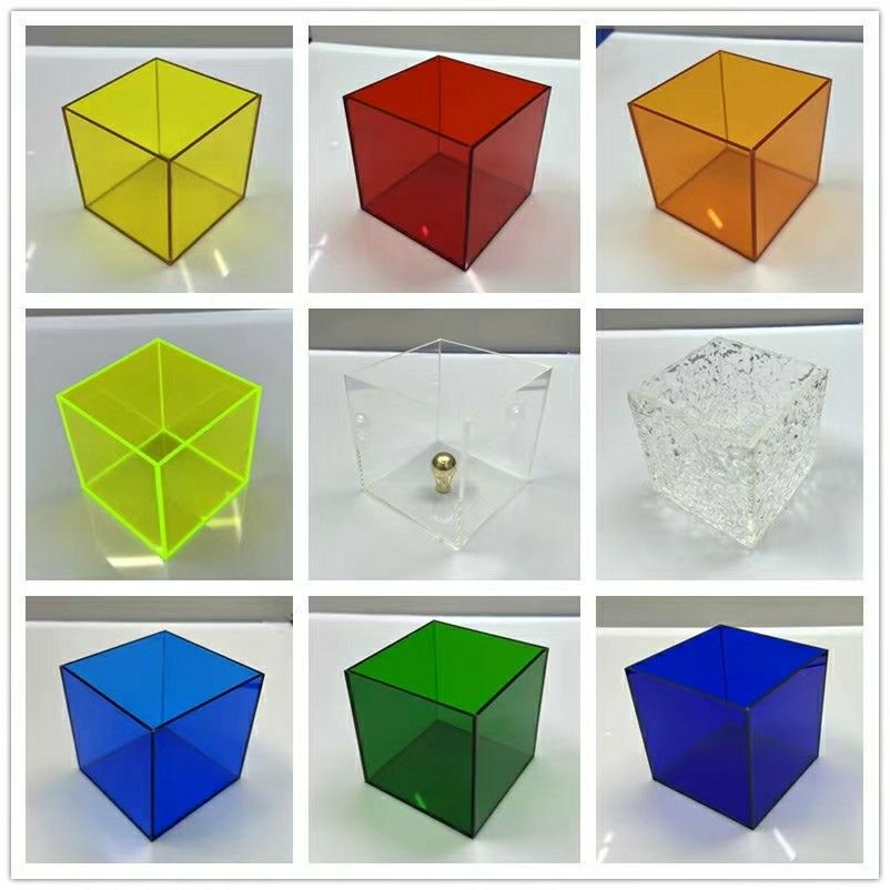 高透明亚克力盒：10mm立方体珍藏展示神器✨