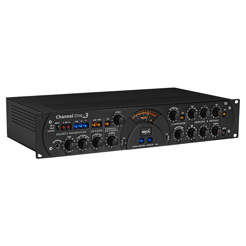 SPL Channel One MK3：单通道电子管话放通道条带压缩均衡齿音消除，音乐制作的秘密武器！