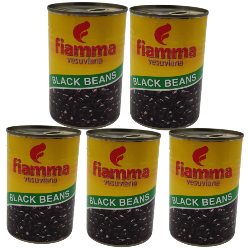 意大利进口Fiamma维拉火山红腰豆山鹰嘴豆黑芸豆青豌豆罐头400克：开启味蕾的意式风情之旅！