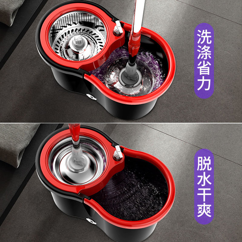 拖把2025新款家用一拖净拖把桶旋转拖把布免手洗自动脱水甩干神器，清洁神器大揭秘！