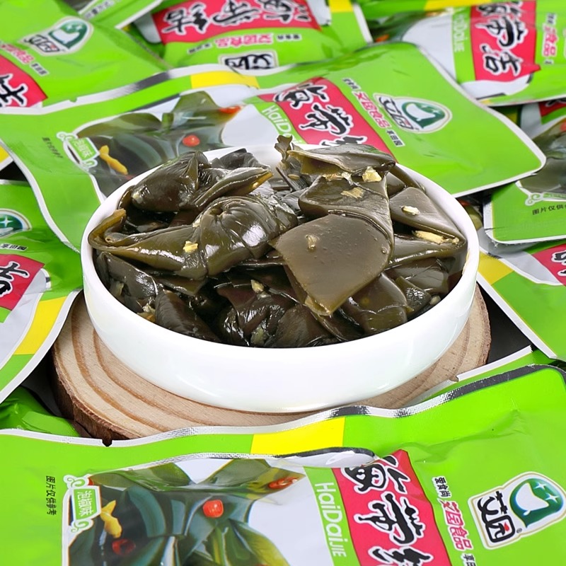 艾园海带结泡椒味：解馋神器，下酒菜新宠！️