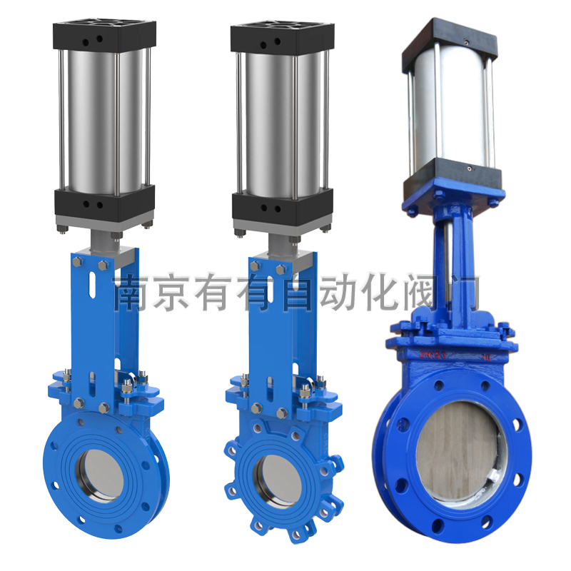 PZ673H-10C/P气动刀型闸阀：耐磨耐高温的秘密武器，工业阀门界的明星产品！