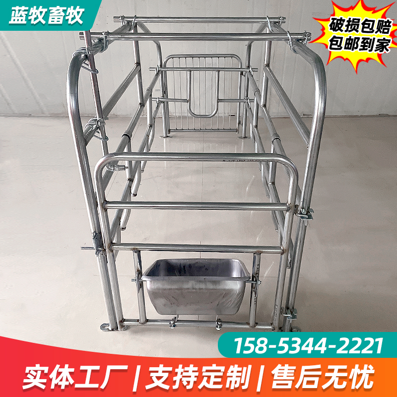 落地式母猪产床：如何选择最适合你的简易单体产床？