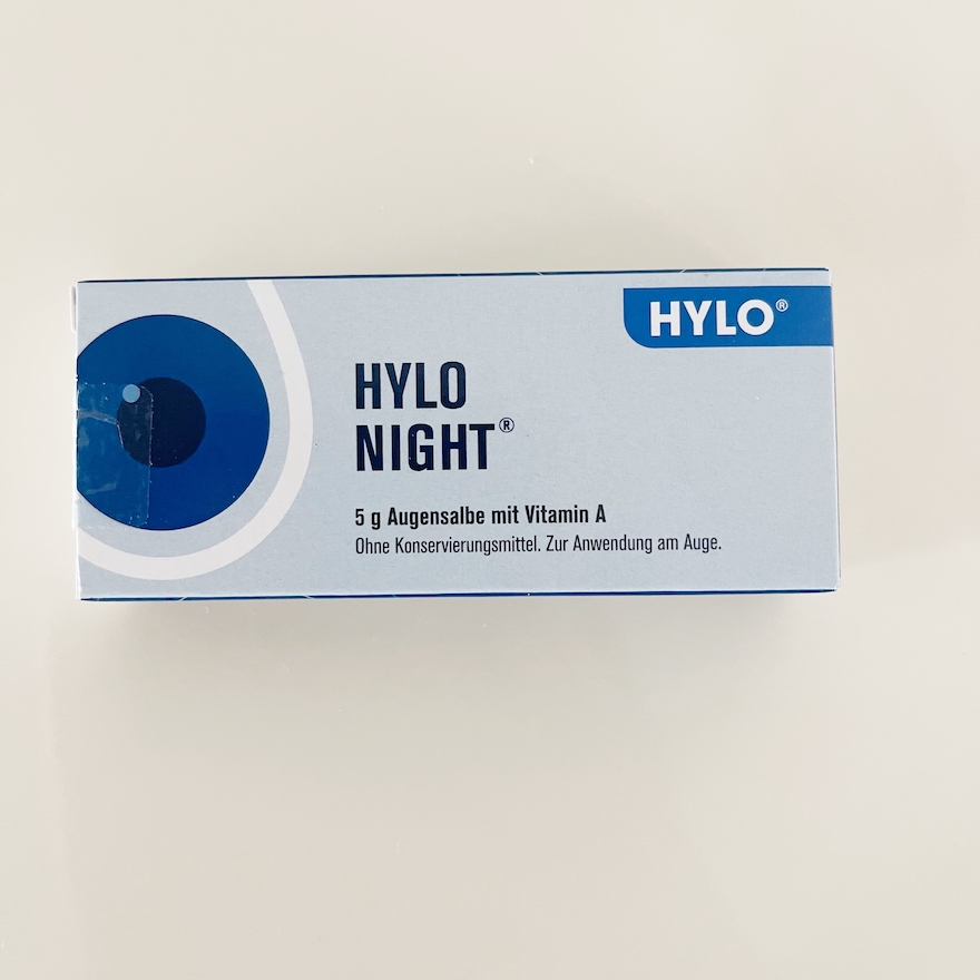 德国干眼症眼膏，维生素A夜间保湿，缓解干眼症眼疲劳，原装正品5g，你的眼睛救星！