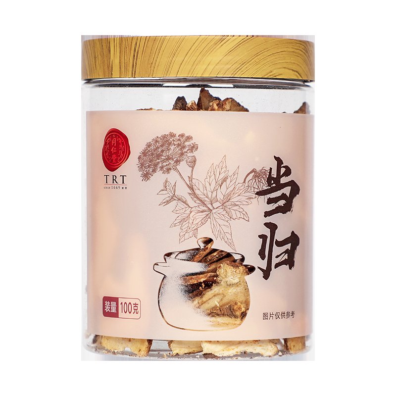 北京同仁堂当归片薄片：传统中药的现代传承，100克瓶甘肃当归中药材，官方旗舰店品质保证！